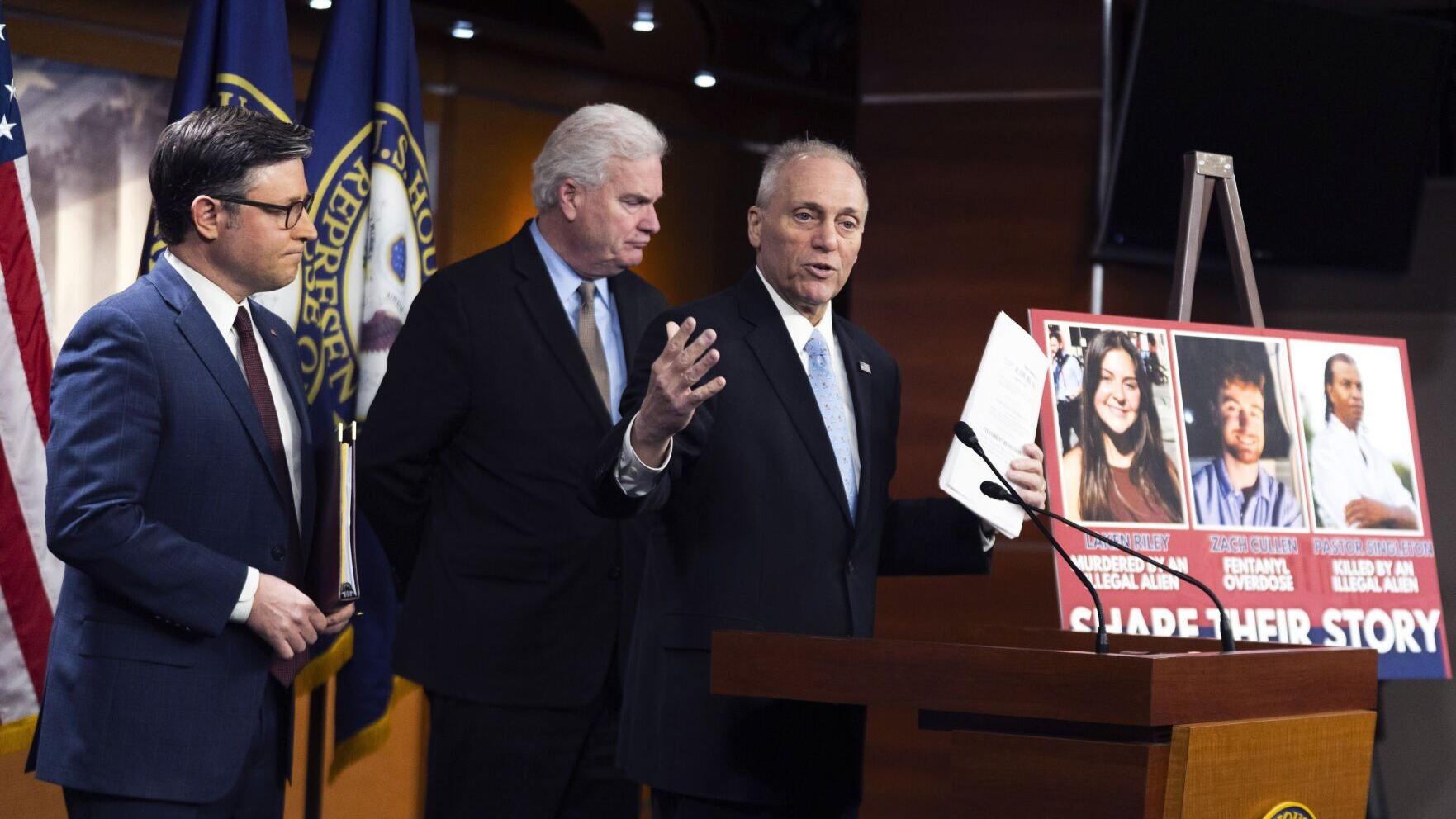 Mike Johnson, Steve Scalise break fundraising records in effort to keep GOP House majority